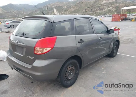 2004 Toyota Matrix Standard z USA, uszkodzony, nr VIN 2T1KR32E34C291419